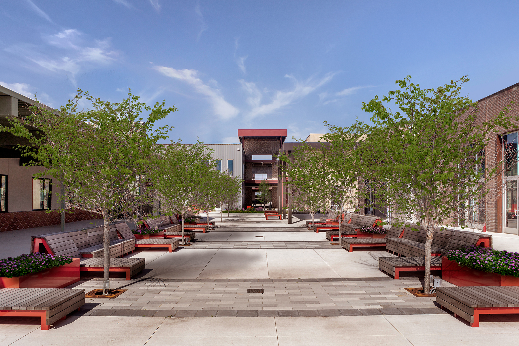 EV between bldgs 8, 9