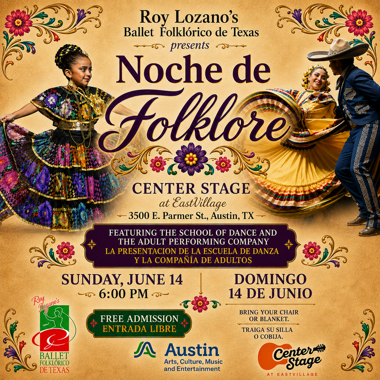 Noche de Folklore - POSTER