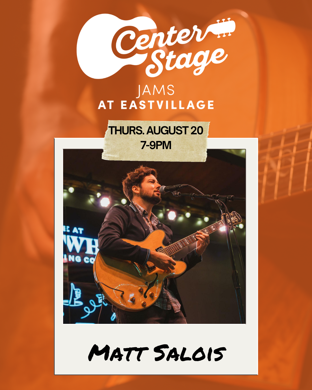 Matt Salois Center Stage Music
